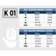 Перчатки K01 FLEXGLOVES полусухие неопреновые К01 5/4мм